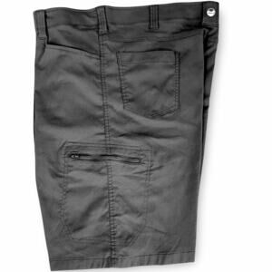 Wrangler Outdoor Flex Performance Zip Cargo Shorts Stretch Men Size 42 Off Black